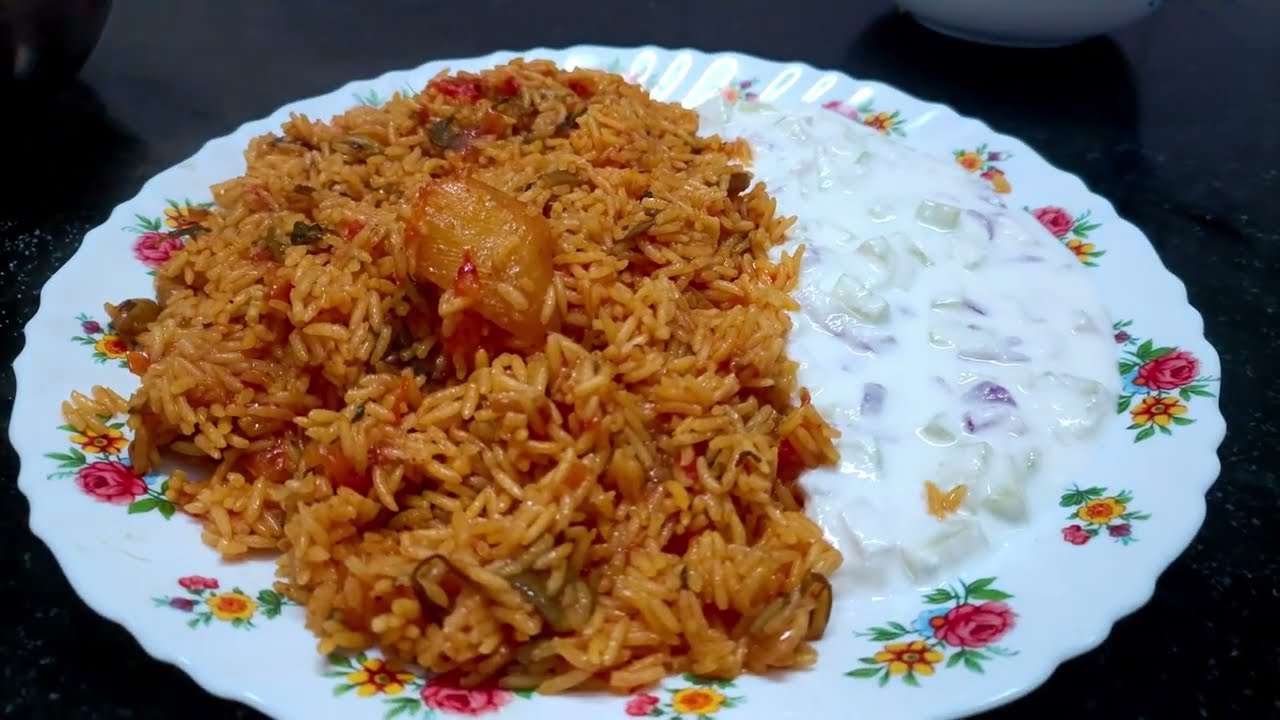 Yummy Tomato Rice Recipe | No Masala | Simple Recipe | Serve it with Curd |Quick Lunch Box Recipe |