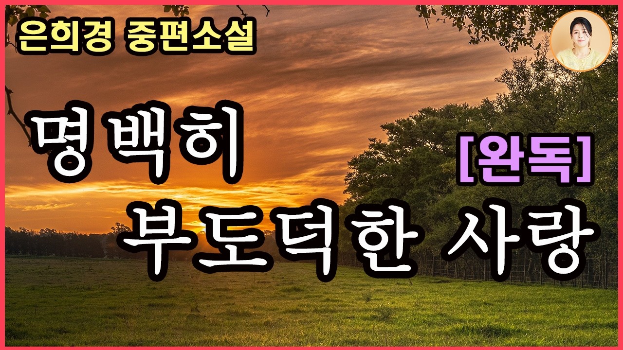 [명백히 부도덕한 사랑] 사랑이라는 감정의 진실성과 사회가 만들어 놓은 도덕 기준 사이의 간극을 끊임없이 생각하면서 위선적 도덕관과 인간 내면의 욕망을 날카롭게 그려낸 작품 은희경