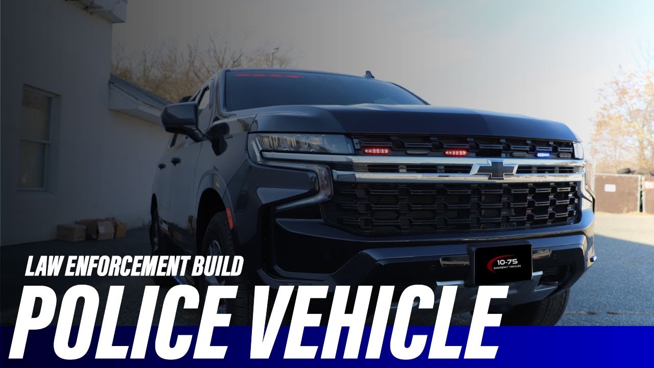 2023 Chevy Tahoe | Law Enforcement Vehicle | 10-75 Emergency Vehicles