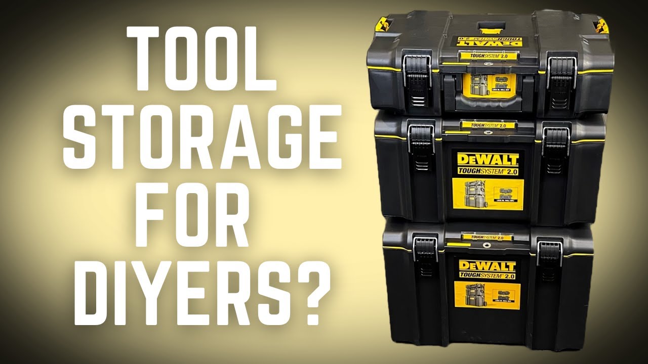 Передвижной ящик для инструментов ToughSystem 2.0 от Dewalt — лучше, чем вы могли ожидать!
