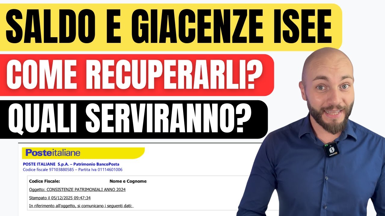 Saldo e giacenza media per ISEE 2026: ecco il trucco per averli senza aspettare Gennaio!