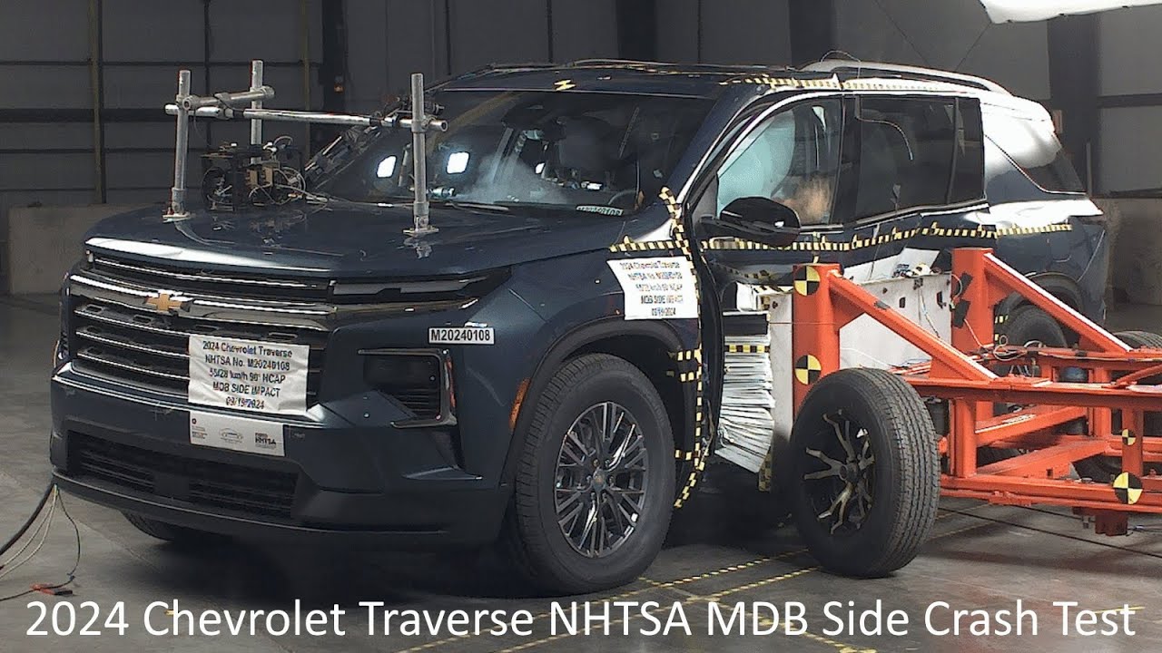 2024-2025 Chevrolet Traverse / GMC Acadia / Buick Enclave NHTSA MDB Side Crash Test