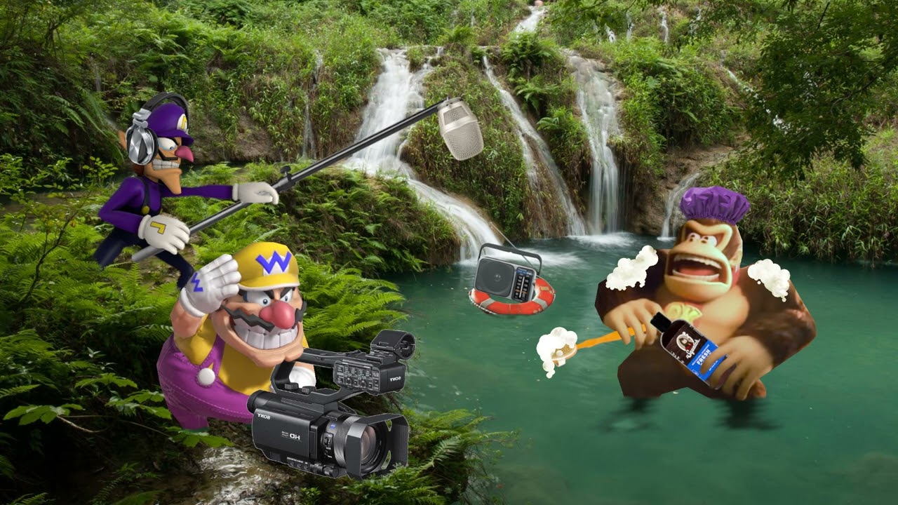 Wario dies by Donkey Kong holding him underwater after he films him for National Geographic.mp3