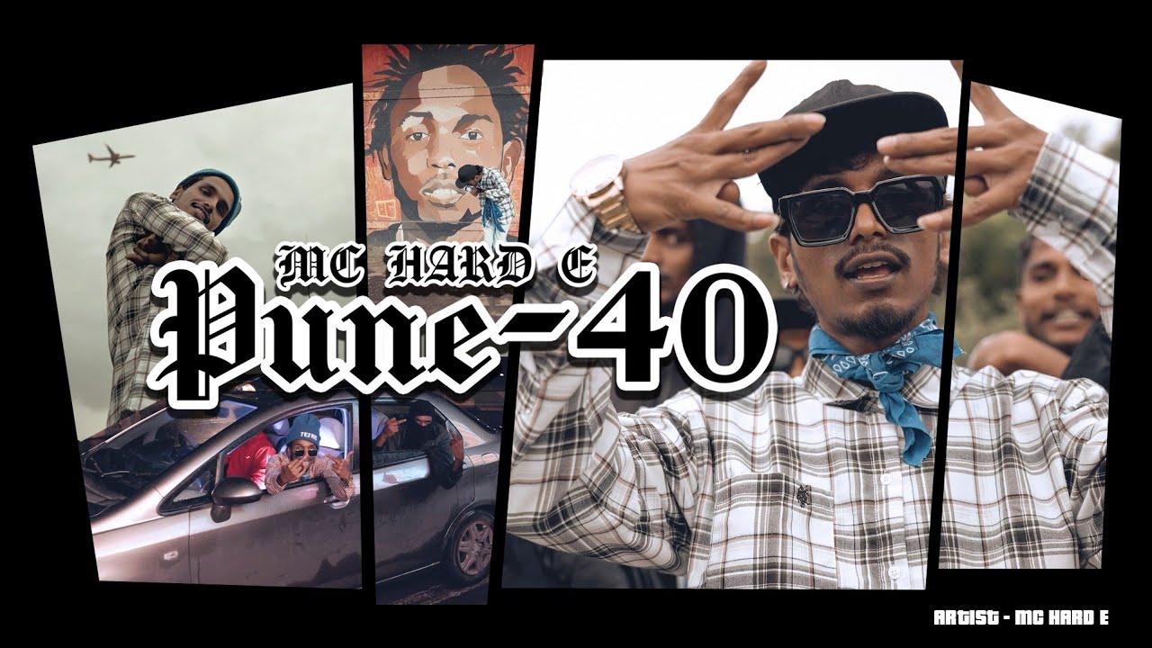 PUNE 40 MC HARD-E X @RA-YAN  [ OFFCIAL MUSIC VIDEO ] #2025 #streets #pune