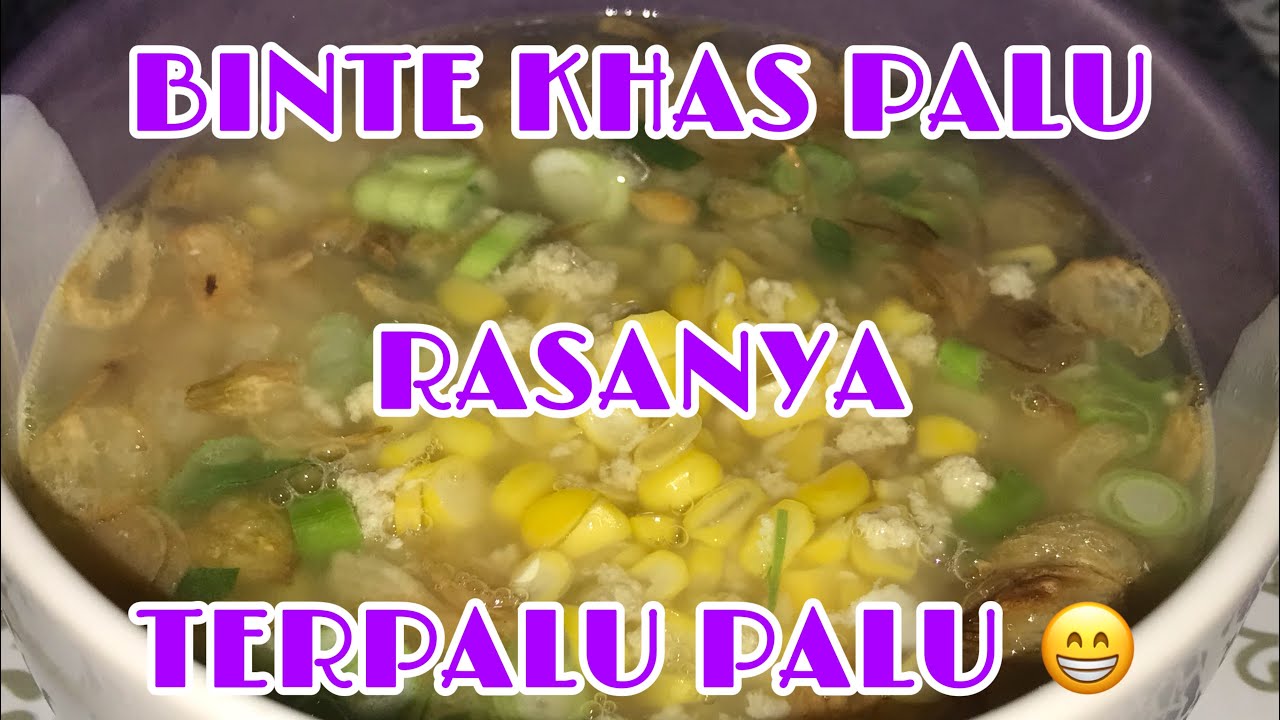 Resep Binte Khas Sulawesi (PALU)