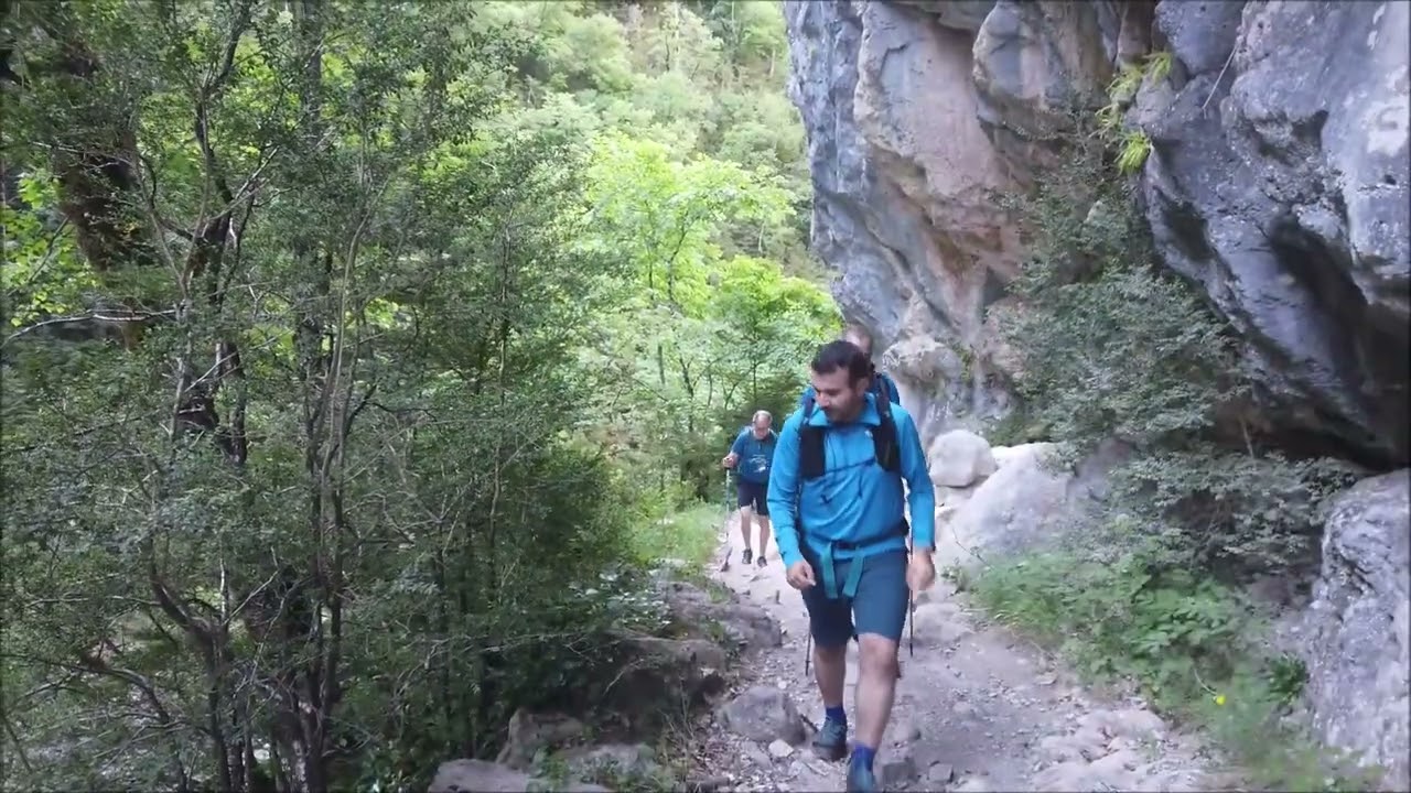 Pirineus Espanha Cañon de Añisclo de San Úrbez a La Ripareta