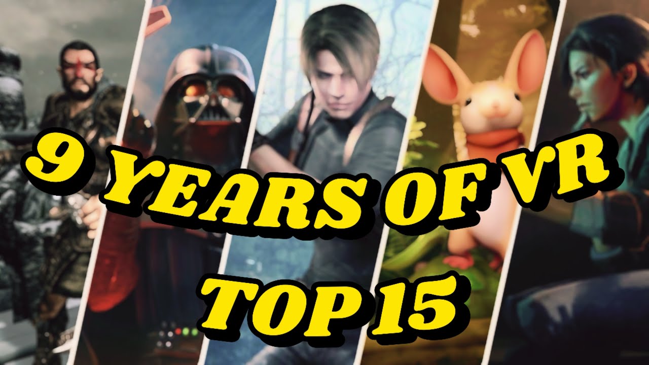 TOP 15 BEST VR GAMES OF ALL TIME 2024 UPDATE !!