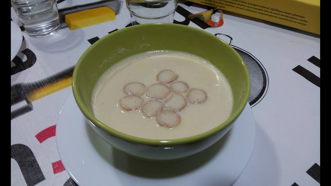 Crema de puerros en olla GM