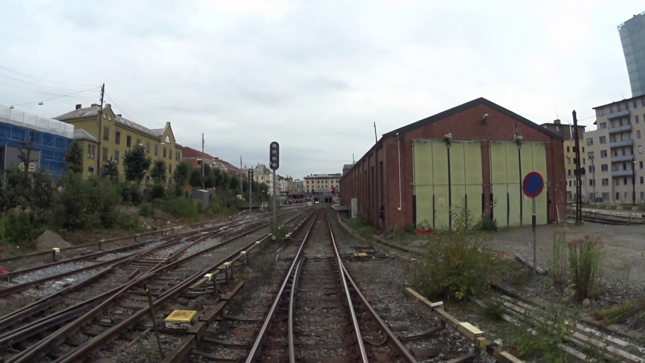 Cabview Line 2 time-lapse / Oslo metro / Oslo T-bane