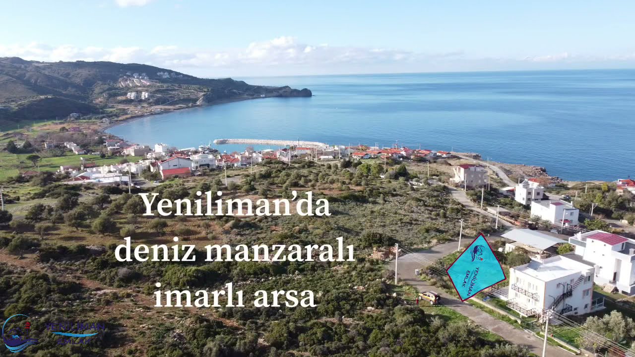 KARABURUN YENİLİMAN’DA DENİZ MANZARALI SATILIK İMARLI ARSA