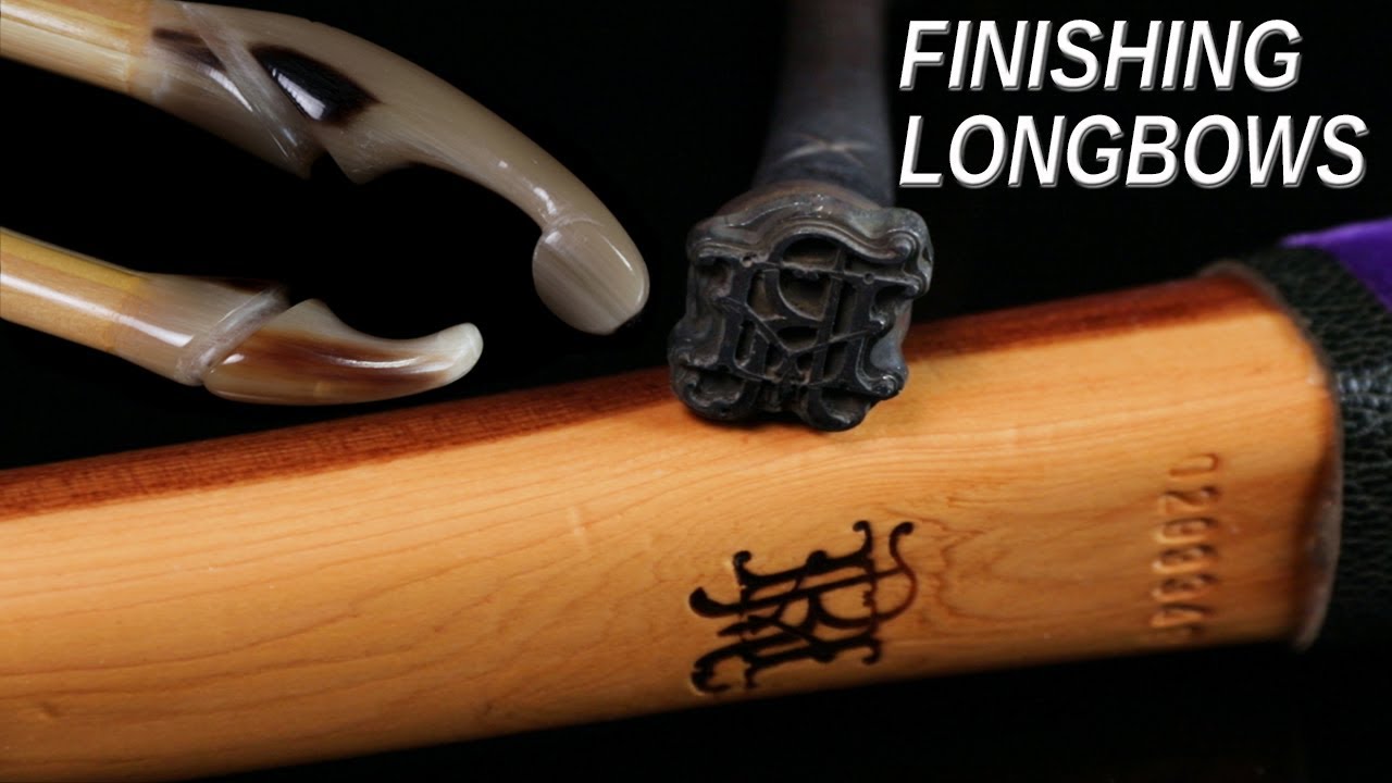 Finishing tillering sanding wood and polishing nocks  Part 5 of how to make a longbow