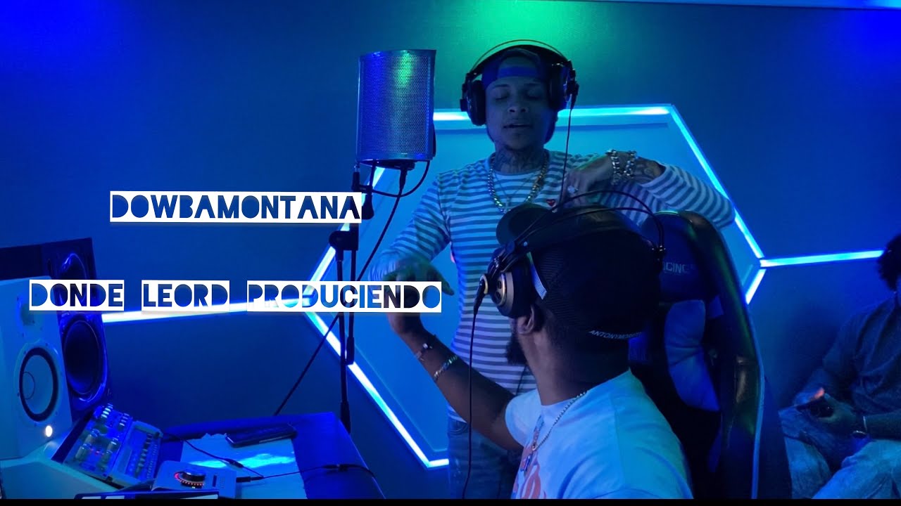 DOWBA MONTANA GRABANDO SU PROXIMO DEMBOW DONDE LEORD  😱 UN PALO TOTOLA