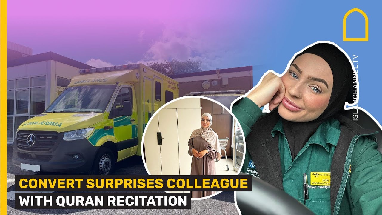CONVERT SURPRISES COLLEAGUE WITH QURAN RECITATION