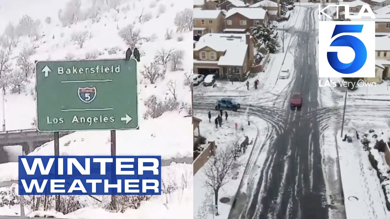 Snow in LA? Look at past snowstorms in Southern California | Wild Weather LA