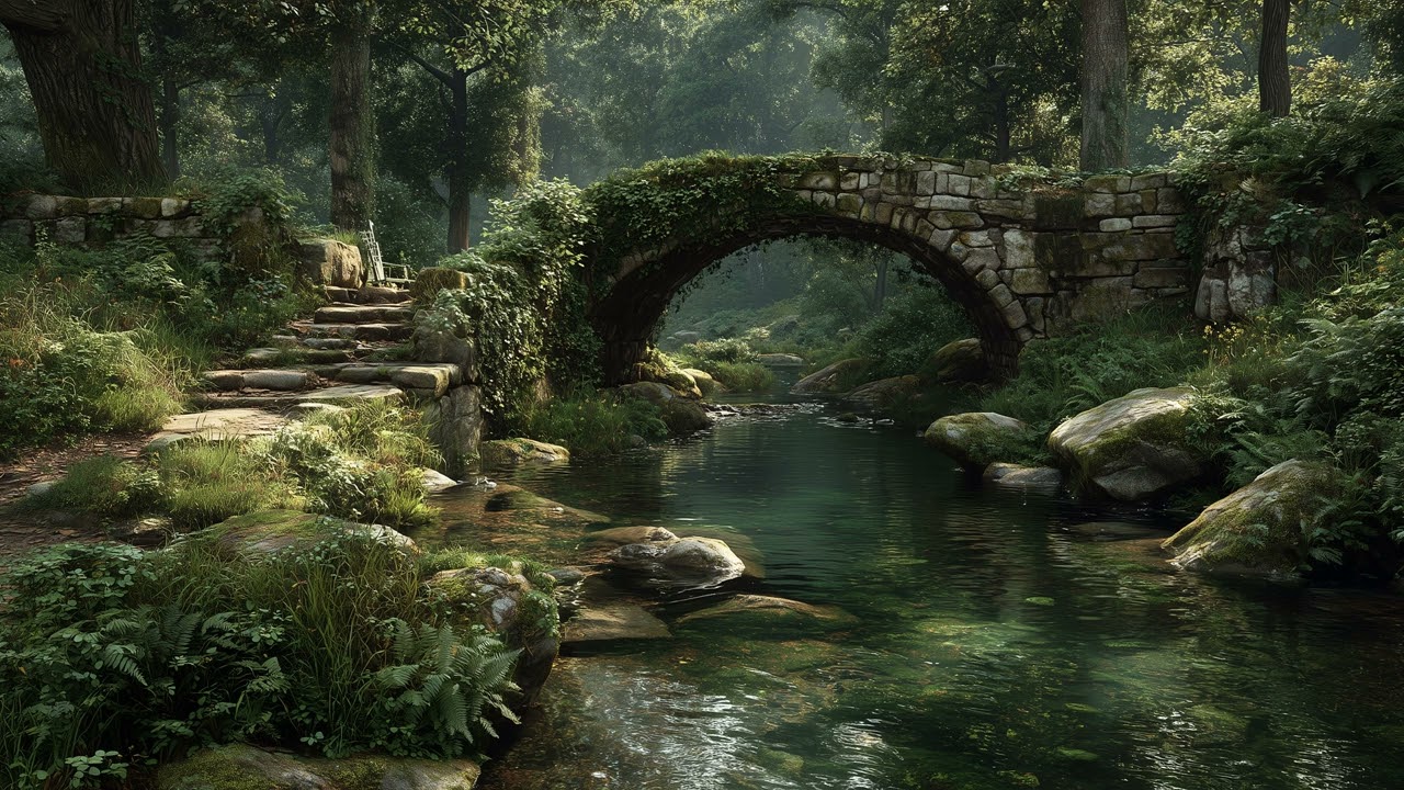 The Undisturbed Melody of a Peaceful Forest