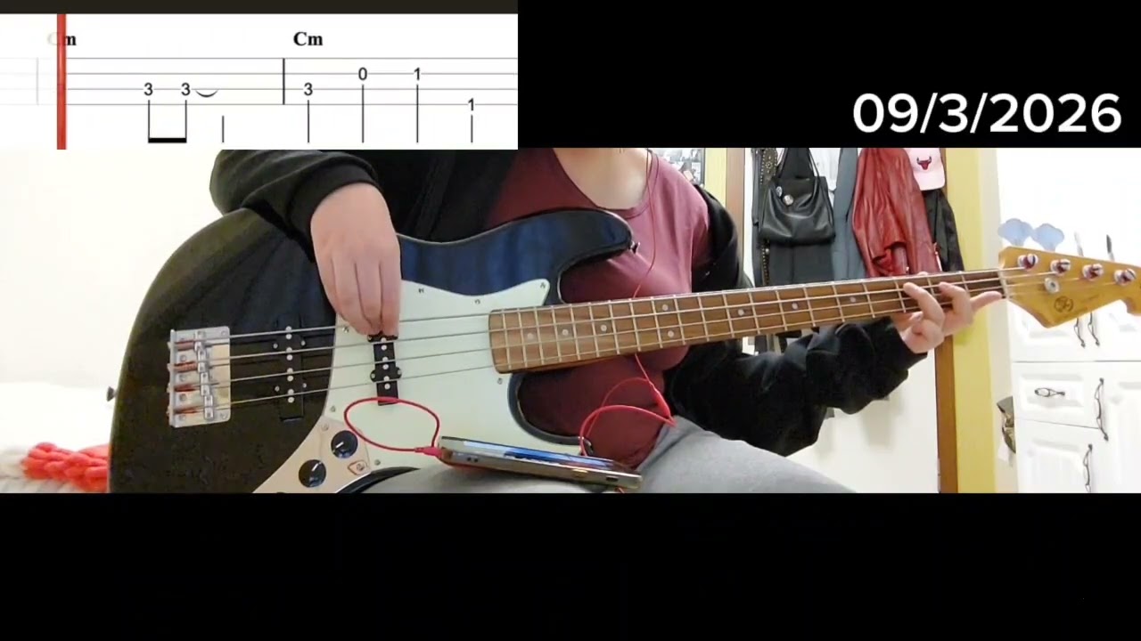 Creep - radiohead (bass beginner) 