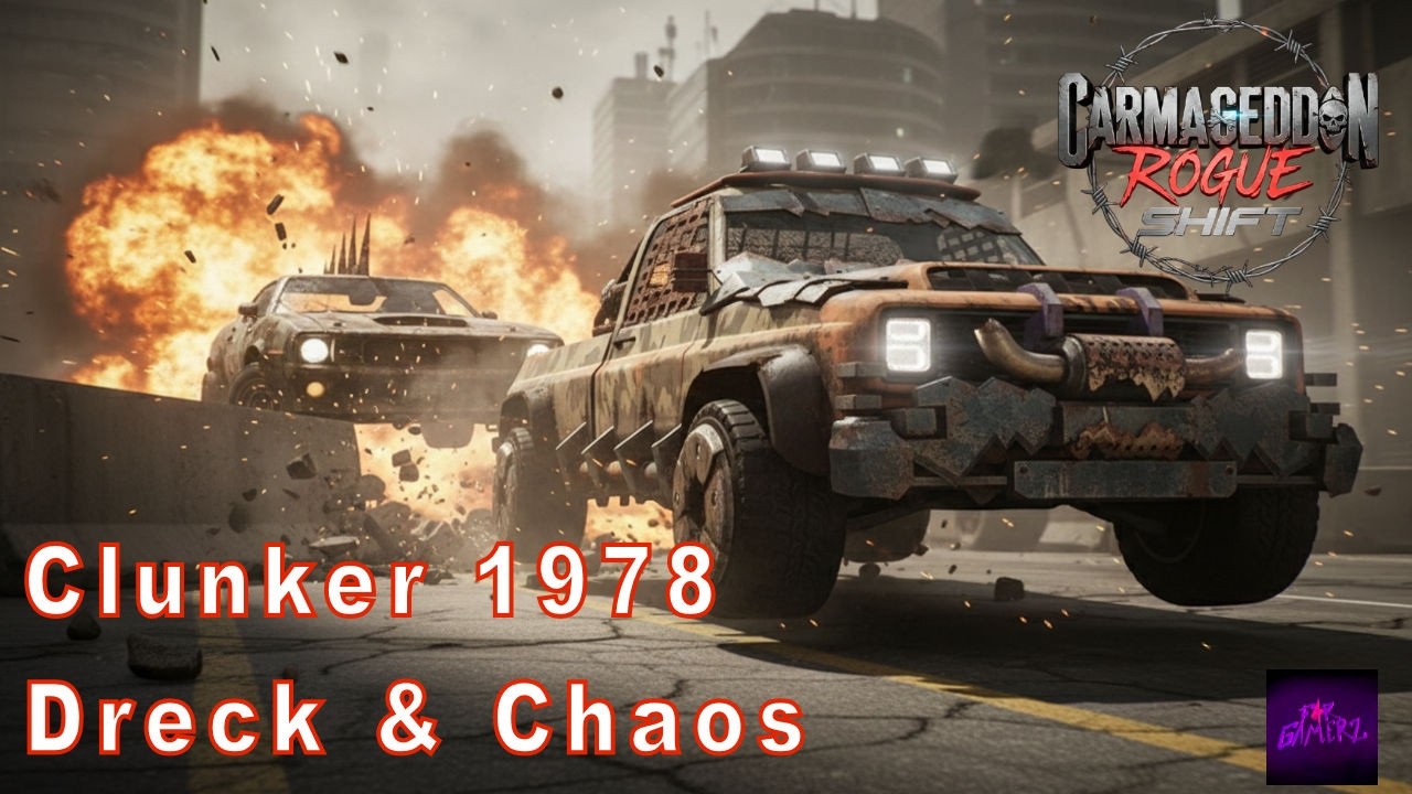 CARMAGEDDON ROGUE SHIFT #6: Der Clunker 1978 teilt aus  🐂🔥 DRECK & Chaos - Let´s Crash