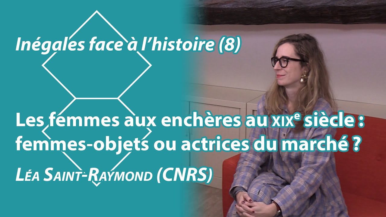 Femmes aux enchères au 19e siècle, femmes-objets ou actrices du marché? Inégales face à l'histoire 8