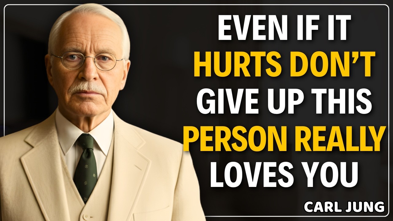 Don’t Walk Away… This Person Truly Loves You || Carl Jung