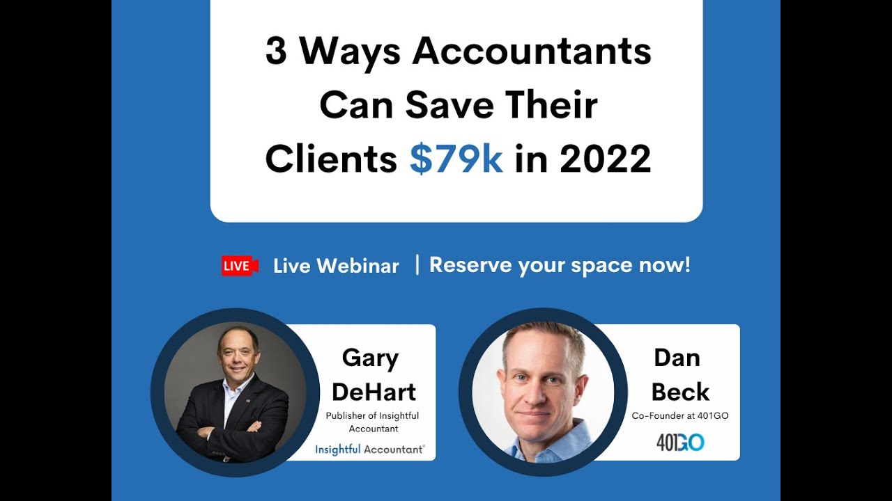 How You Can Save Your Clients $79,000 in 2022