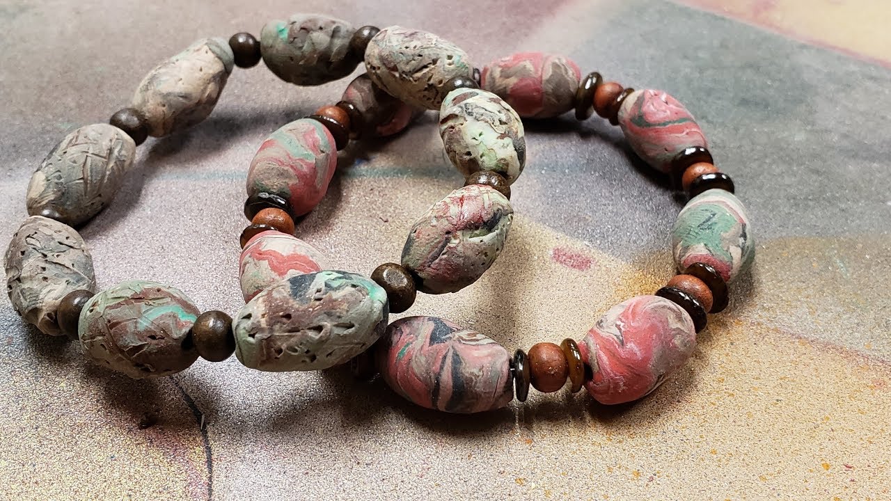 Polymer Clay Beads - Eps 84