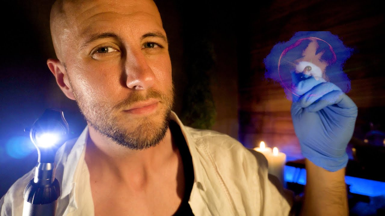 [ASMR] A Magical Cranial Nerve Exam | Intense Light Triggers | Ear to Ear