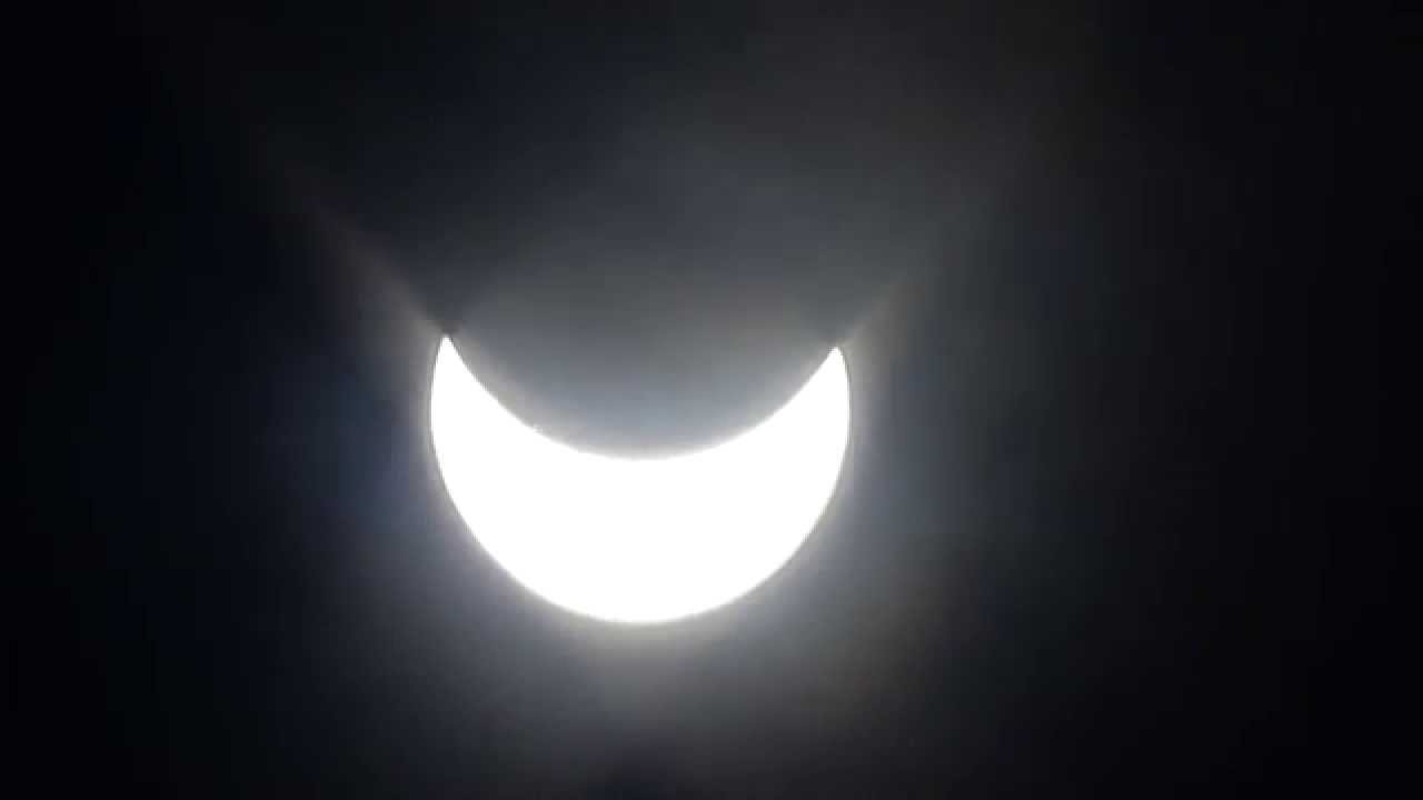 Partial solar eclipse #1 - Budapest, Hungary - 2015.03.20 (Napfogyatkozás)