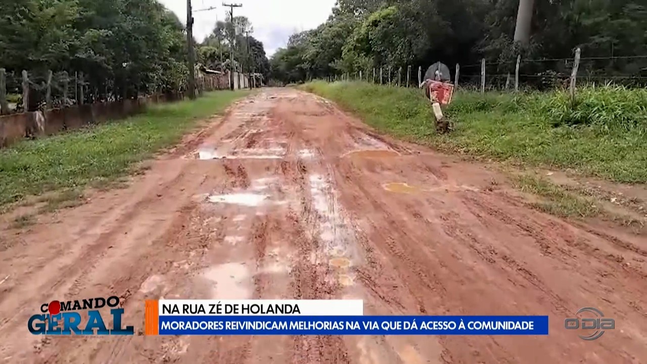 Rua Zé de Holanda: moradores reivindicam melhorias na via que dá acesso à comunidade 11 02 2026