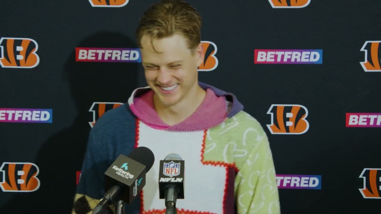 Joe Burrow  Post Game Press Conference