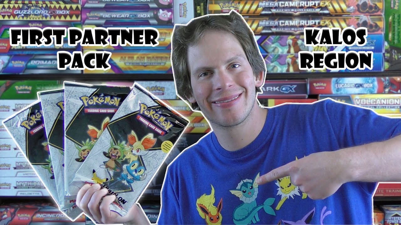 x4 First Partner Pack Opening Kalos Region