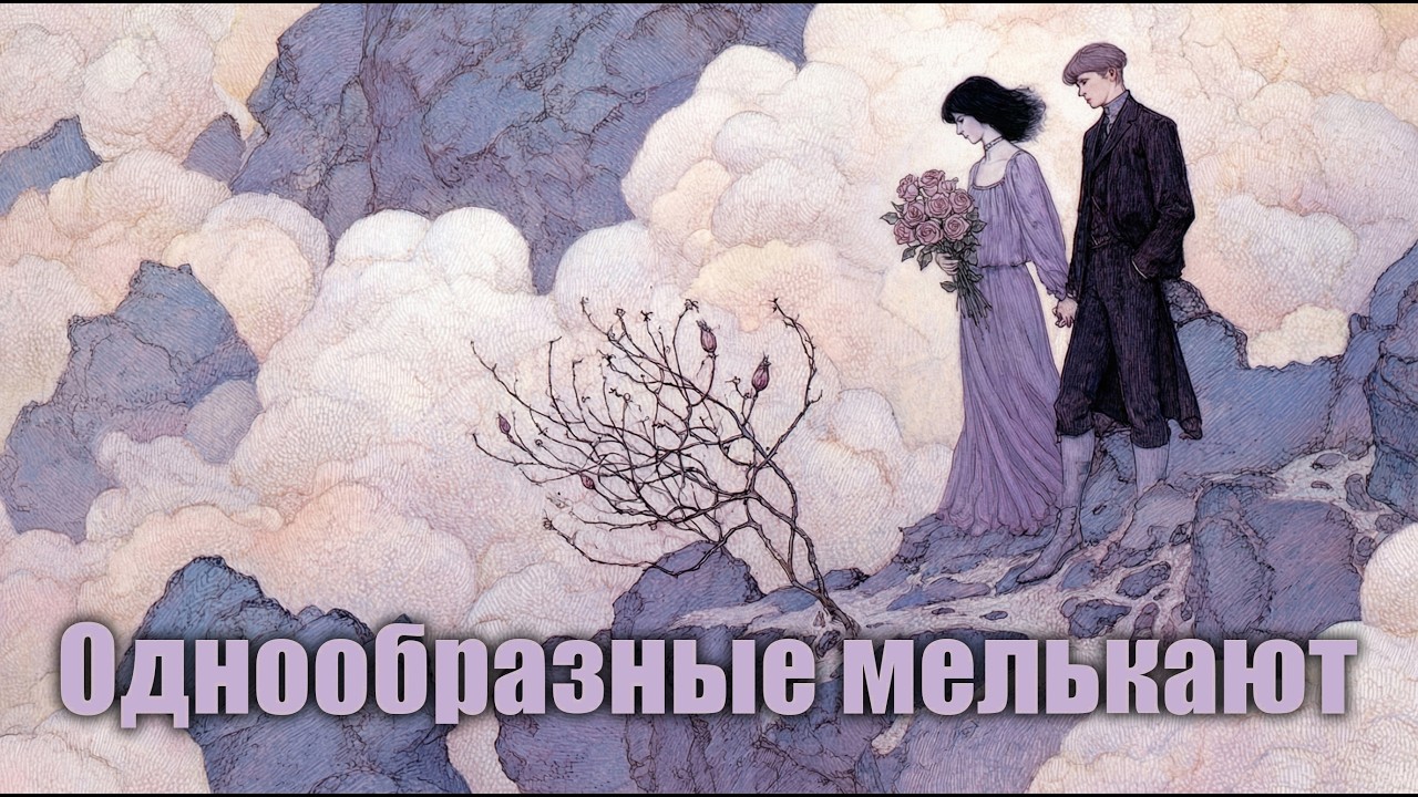 🎶 Николай Гумилёв. Однообразные мелькают (Suno) [Lyric video]