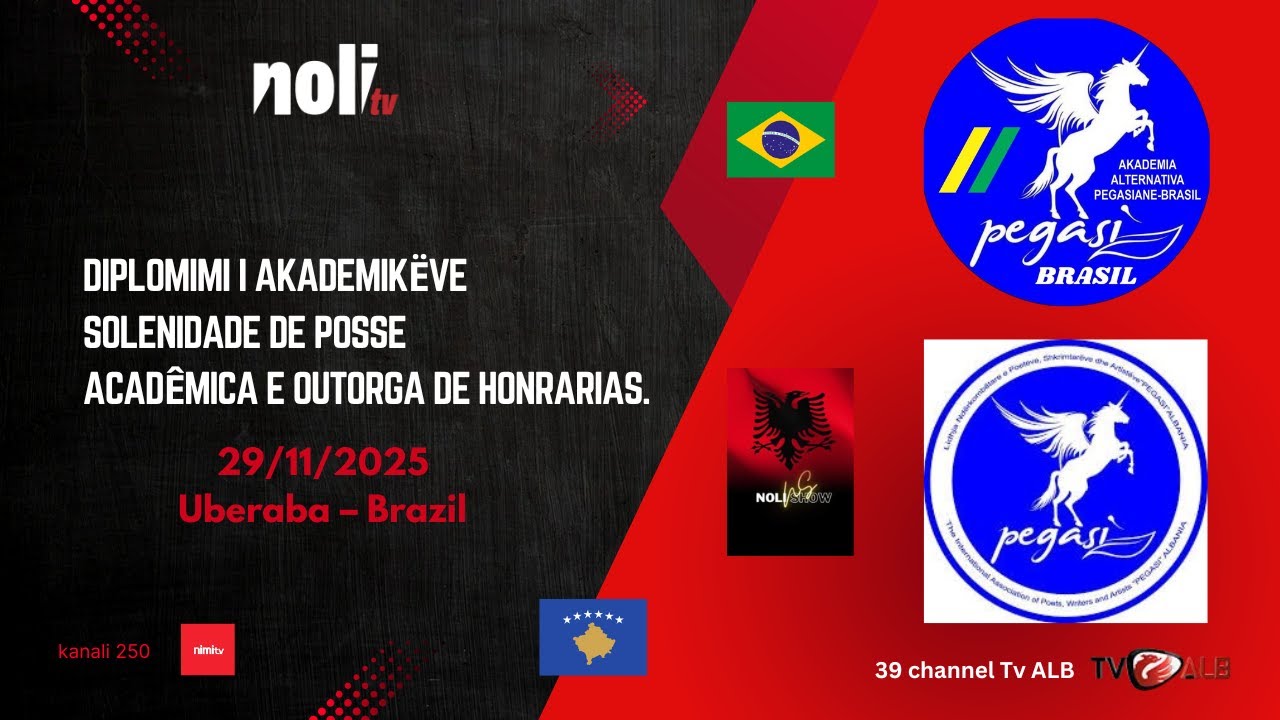 Diplomimi I Akademikëve Solenidade de posse acadêmica e outorga de honrarias