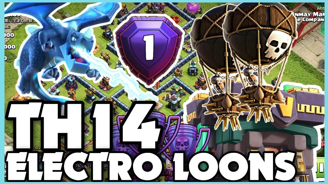 Th14 Electro Dragon Attack Strategy | Best Th14 Electro Dragon  Spam Best Th14 Attack Strategy 2021
