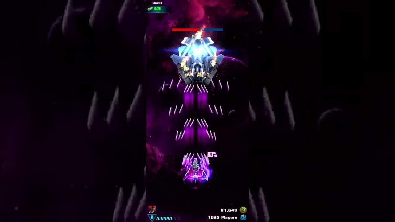 Shadow Cobra World Boss - played with Galaxy Legendary & Tyrant - Galaxy Attack Alien Shooter #gaas