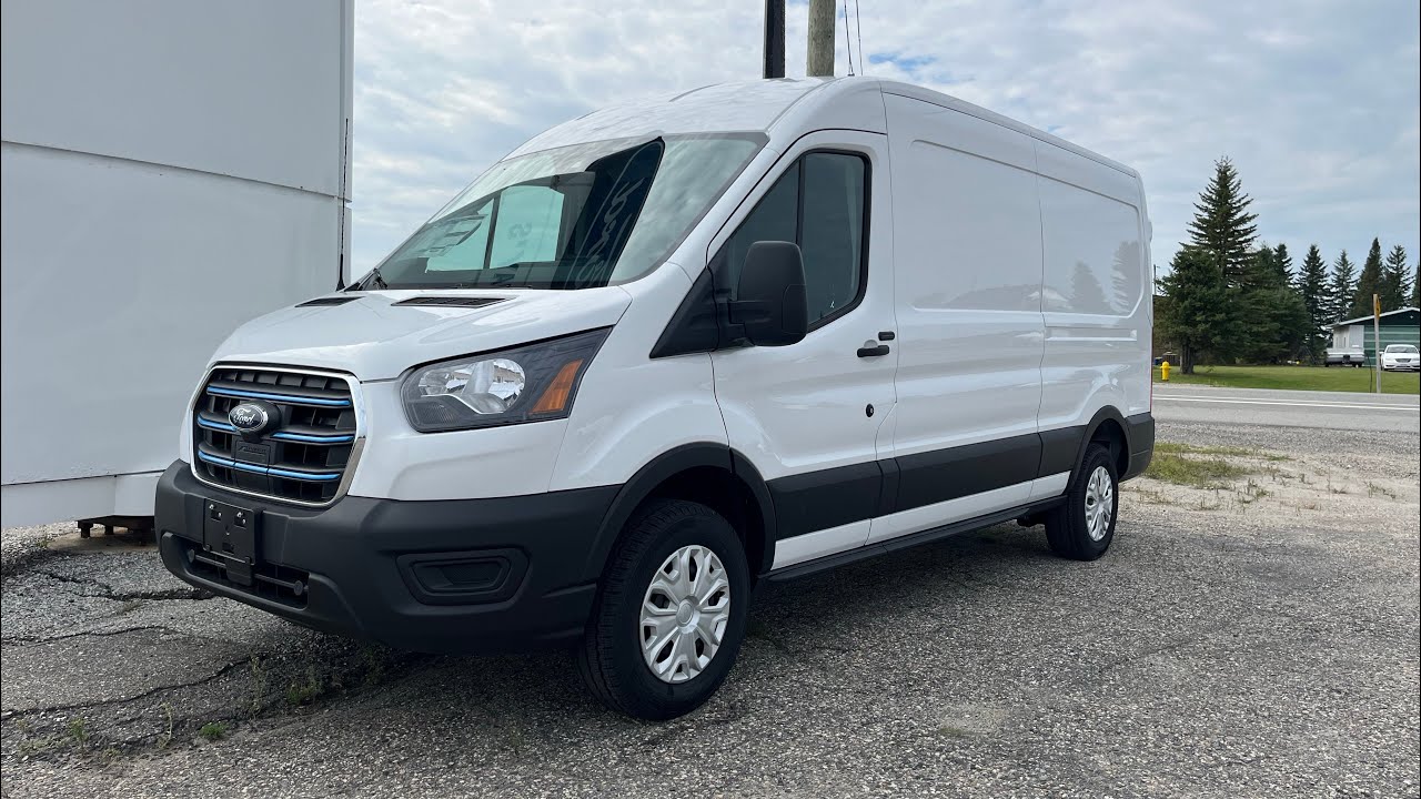 2023 Ford E-Transit 350 Cargo Van: Start Up, Exterior, Interior & Full Review