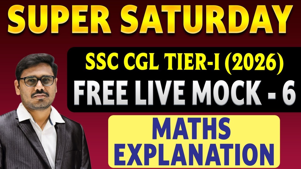 CGL TIER-I FREE LIVE MOCK-6 MATHS EXPLANATION by RAJKUMAR SIR || EVEREST COACHING POINT