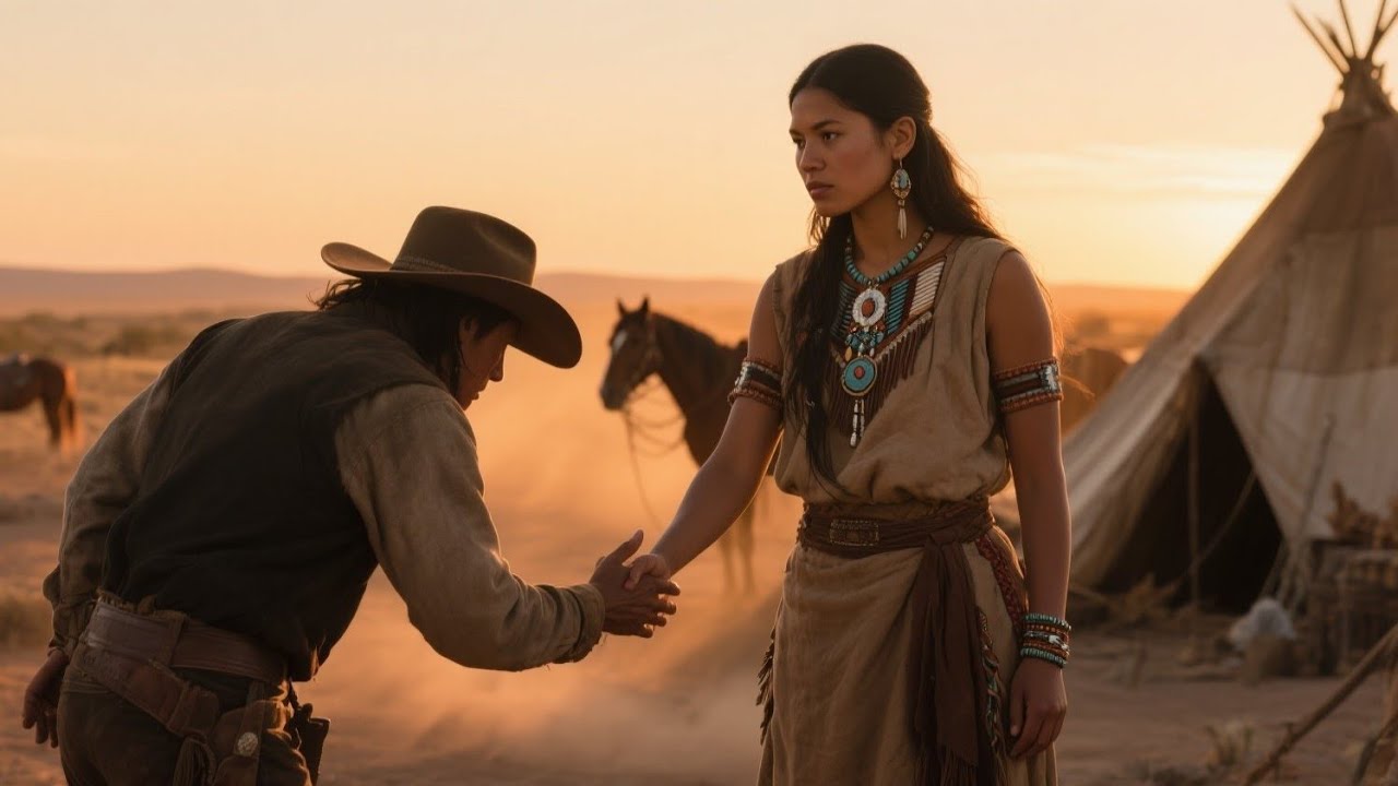 The Rancher’s Brave Act Forced Him to Marry the Apache Chief’s Daughter | Cowboy Tale