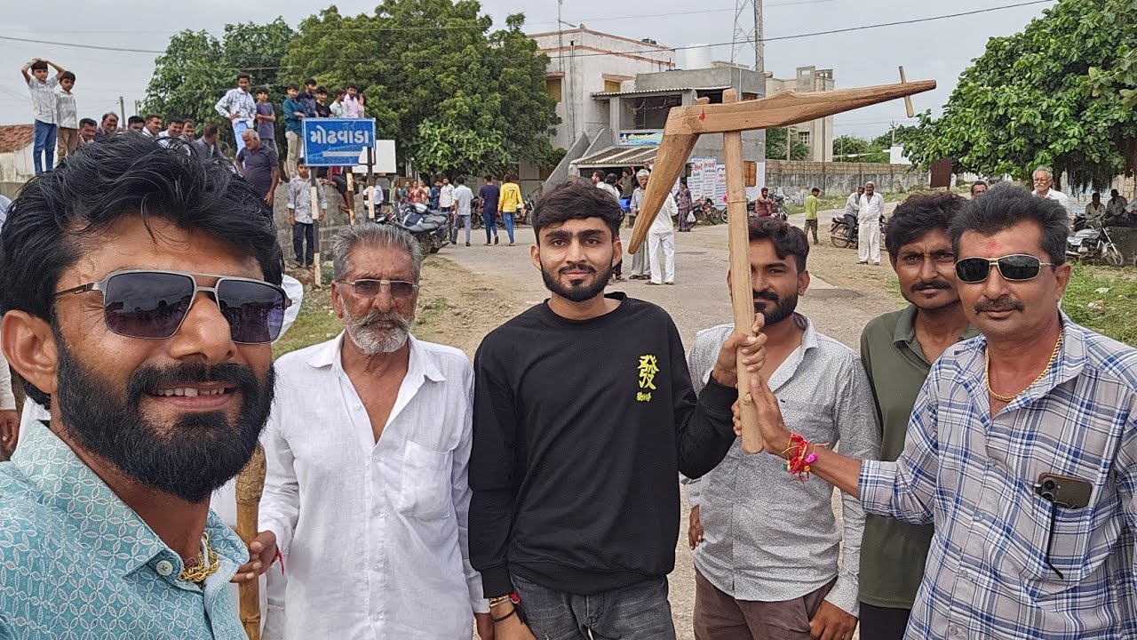 મોઢવાડા મા હયળી જીતવામા બઘળાટી બોલે ગઈ 