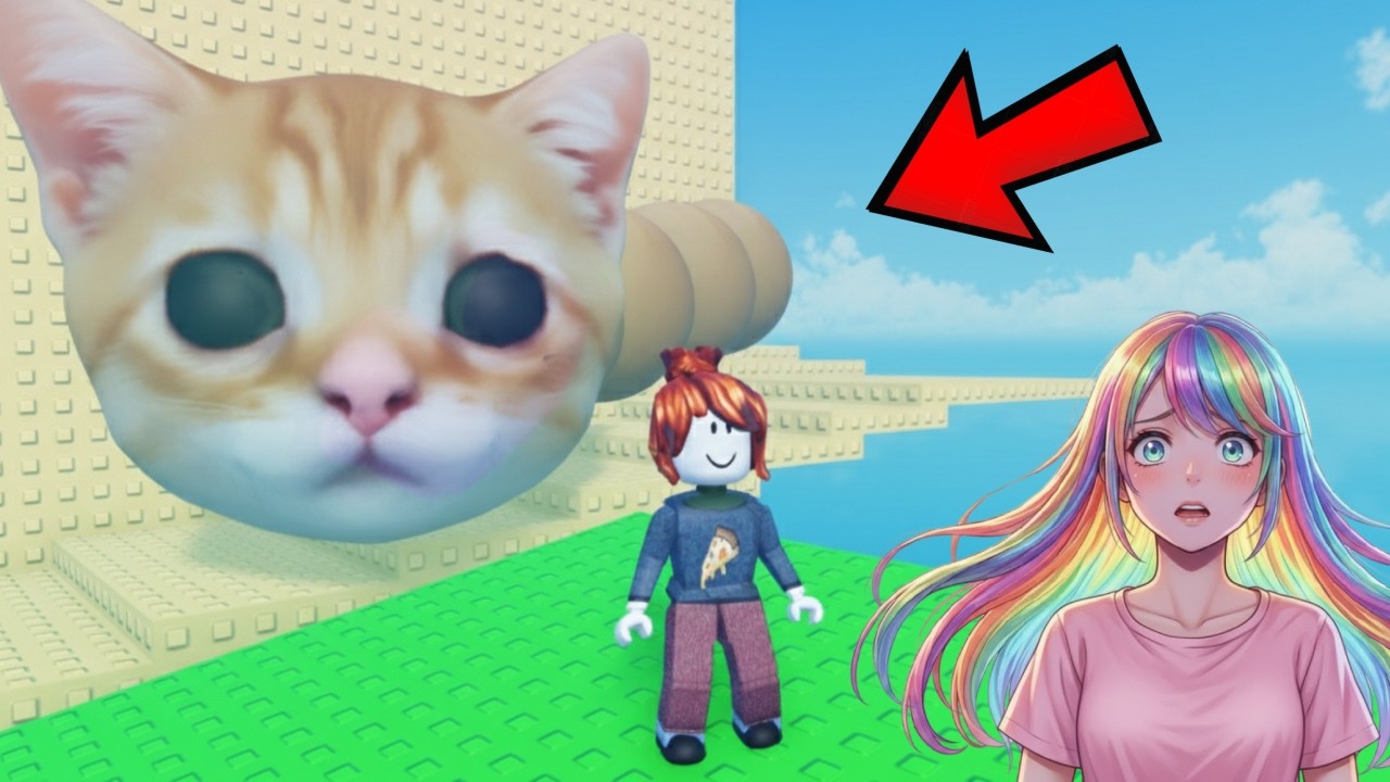 TORRE do GATO MINHOCA MONSTRO no ROBLOX