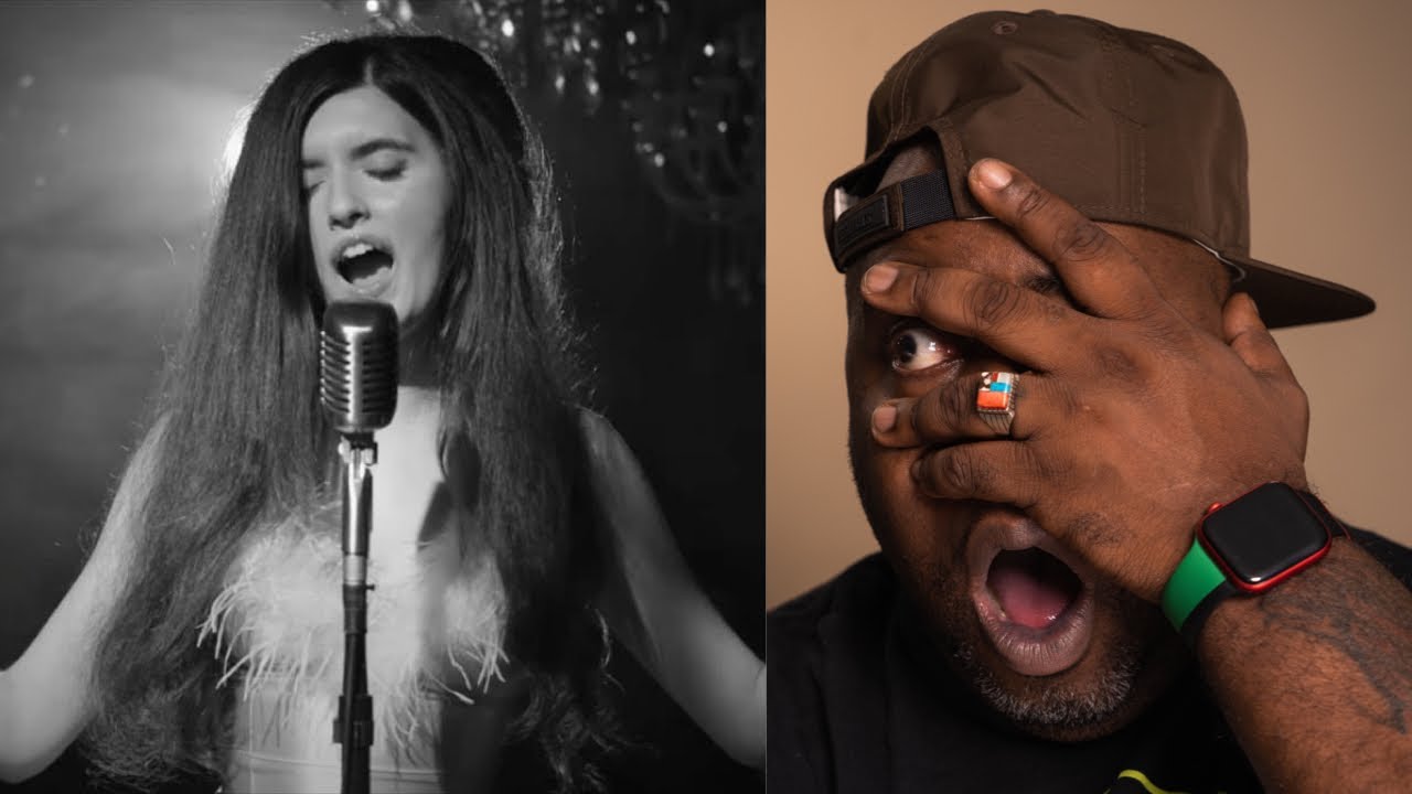 Angelina Jordan - Titanium Acoustic Cover Reaction