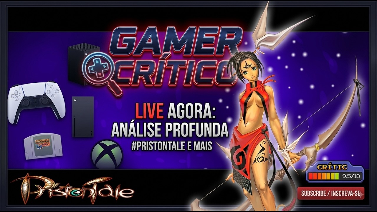 🔴 Priston Tale Up Impar&aacute;vel Saga 100% Free To Play  Live  | Gamer Cr&iacute;tico |