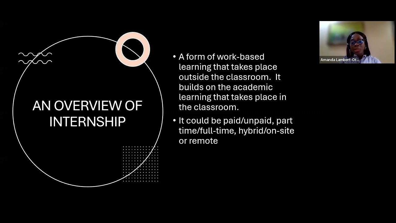 The Internship Advantage: Creating Win Win Experiences for Interns and Organizations