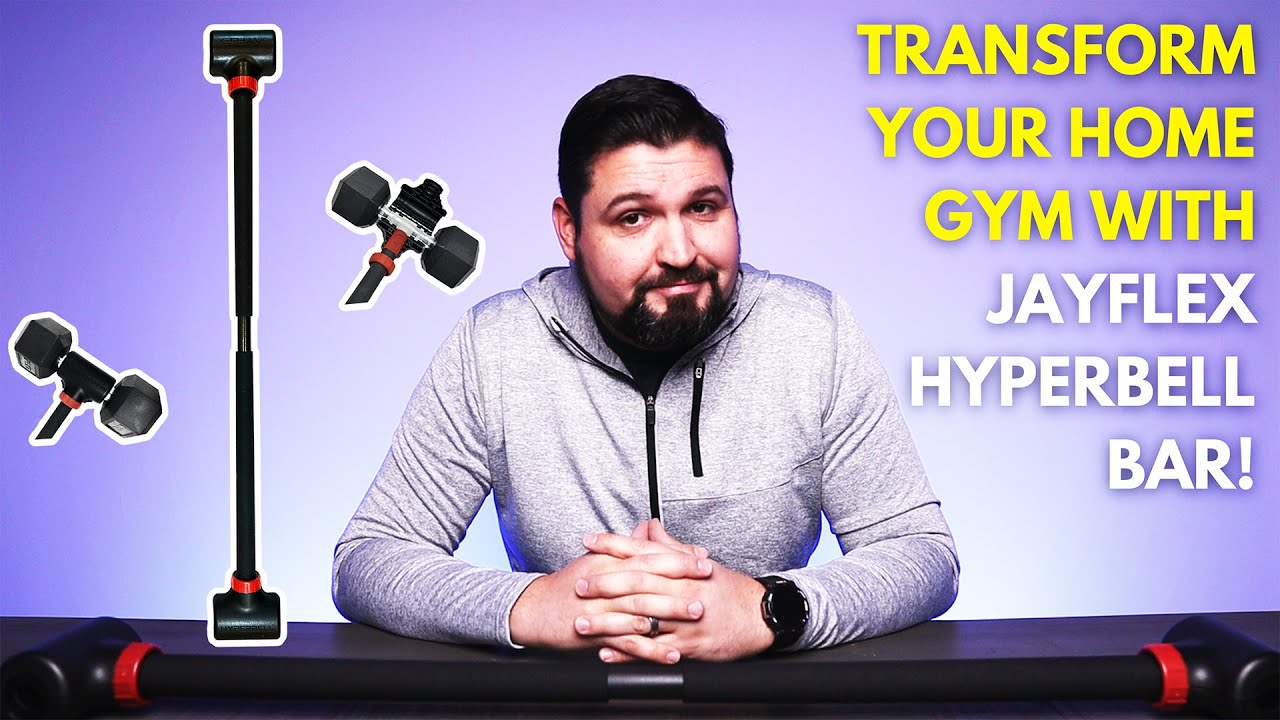 Transform Your Home Gym with Jayflex Hyperbell Bar!