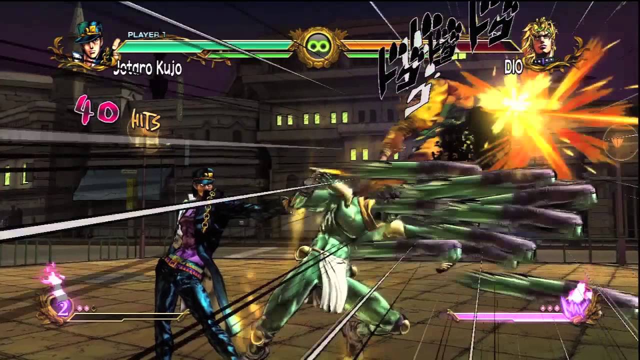 JoJo's Bizarre Adventure: All-Star Battle - Jotaro Kujo Combo Video