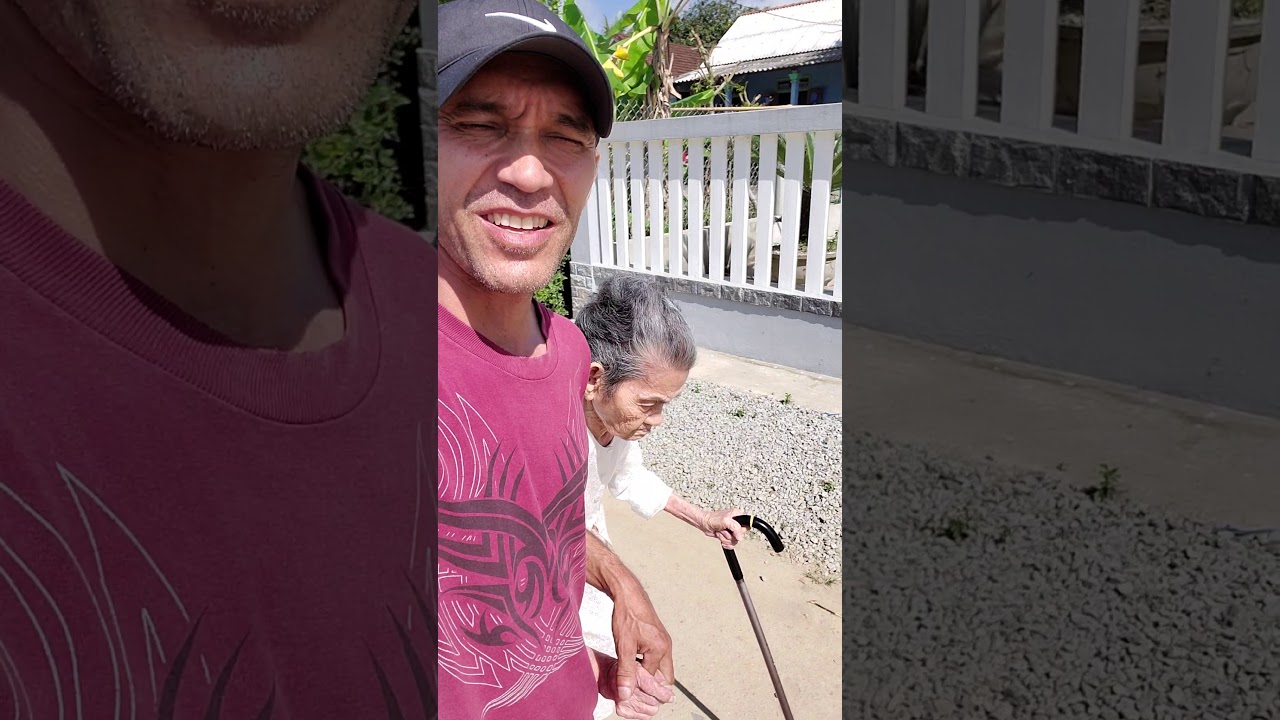 Walking with grandma