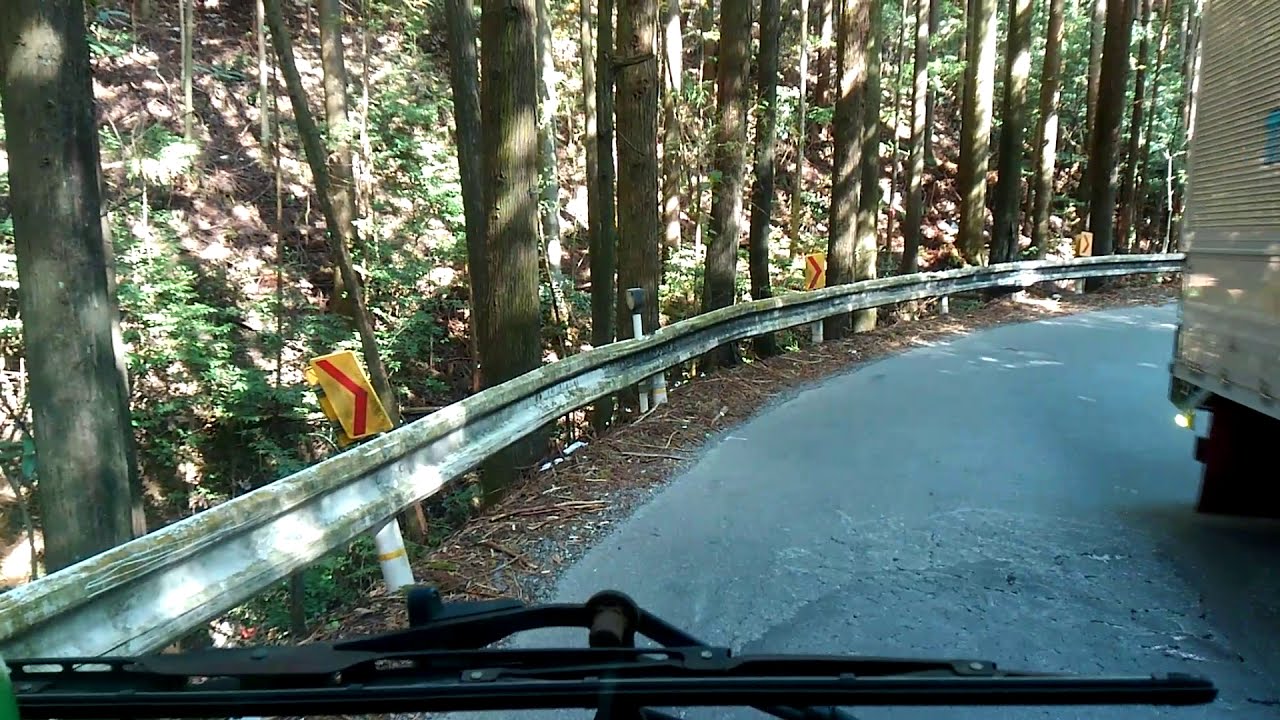 ２０１９年　R３７２　篠山～亀岡間の様子