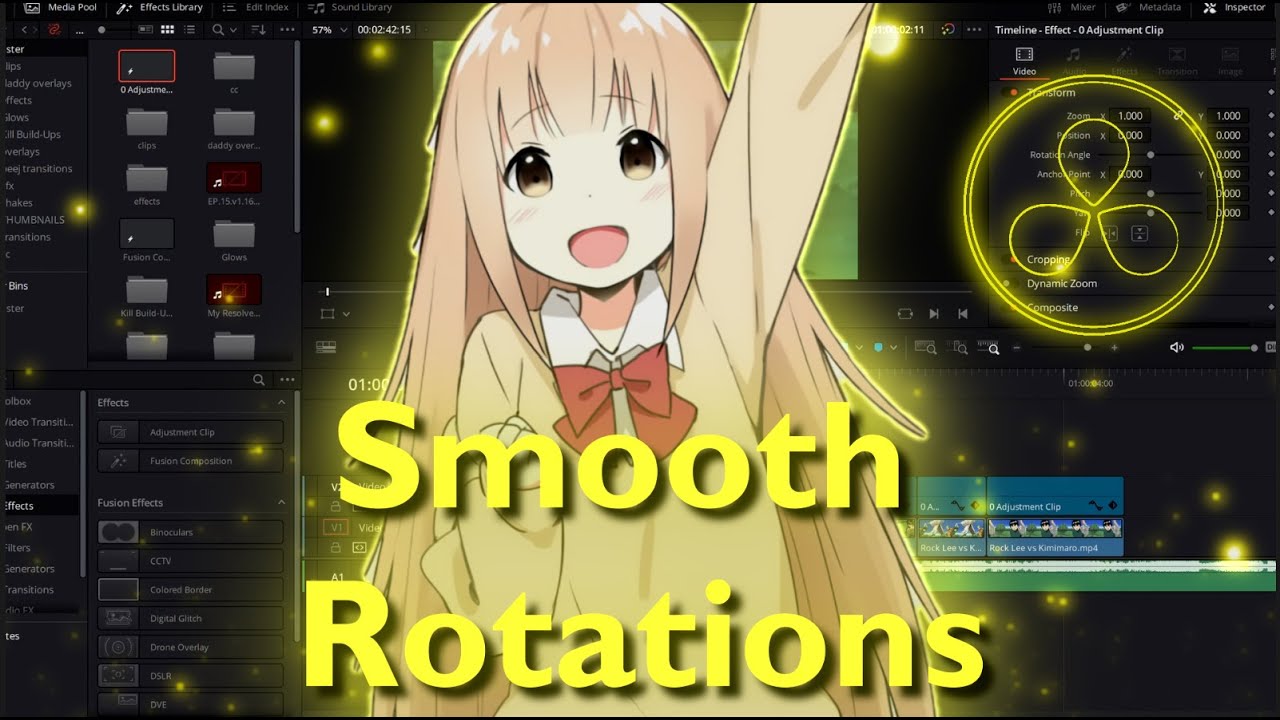 Rotation Like Me - Davinci Resolve 17 AMV Tutorial