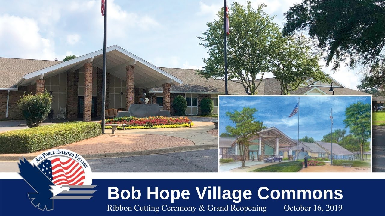 Ribbon Cutting Ceremony/Grand Reopening for the Bob Hope Village Community Center (full length)
