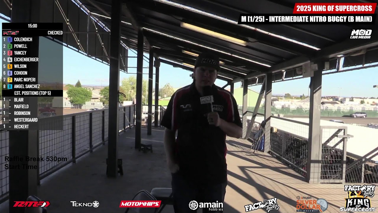 King of SuperCross - Qualifying - Factory Tracks - Amain Silver Dollar RC Raceway