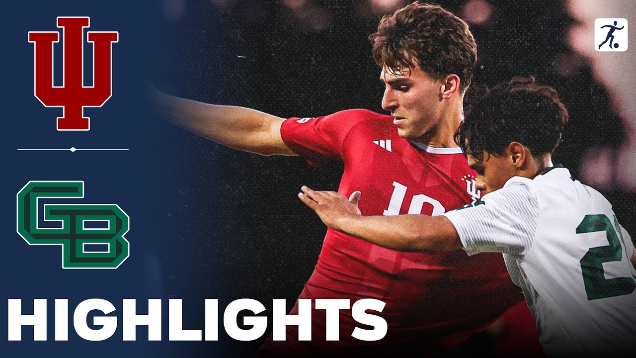 Indiana vs Green Bay | NCAA College Soccer | Highlights - August 28, 2025